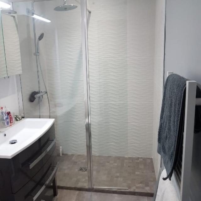 Rénovation complète de salle de bain